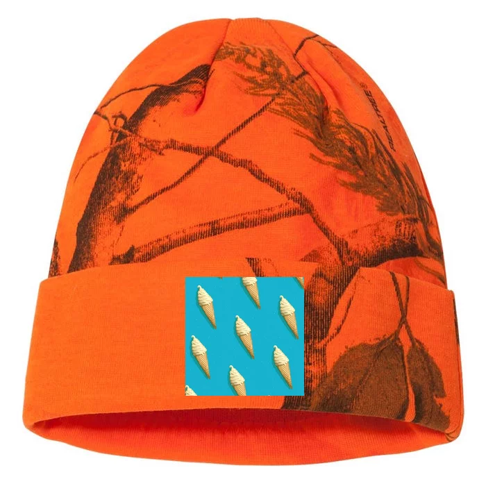 Ice Cream Cone Pattern Kati - 12in Camo Beanie