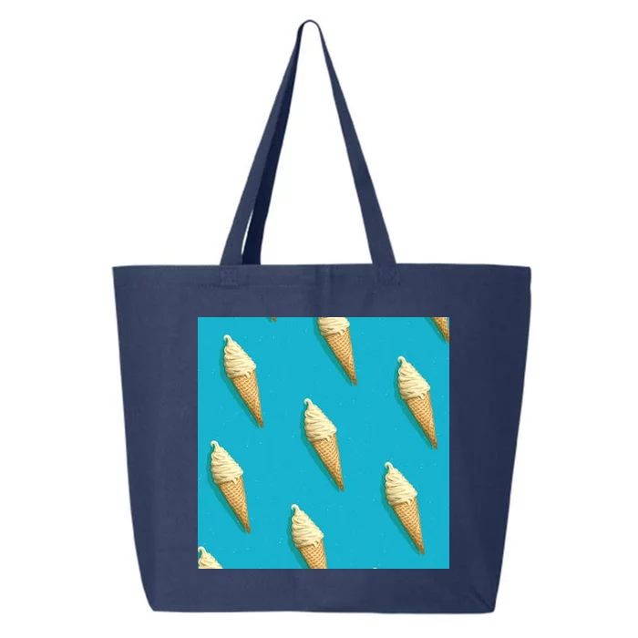 Ice Cream Cone Pattern 25L Jumbo Tote