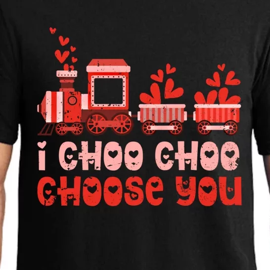 I Choo Choo Choose You Valentines Day Train Gift Pajama Set