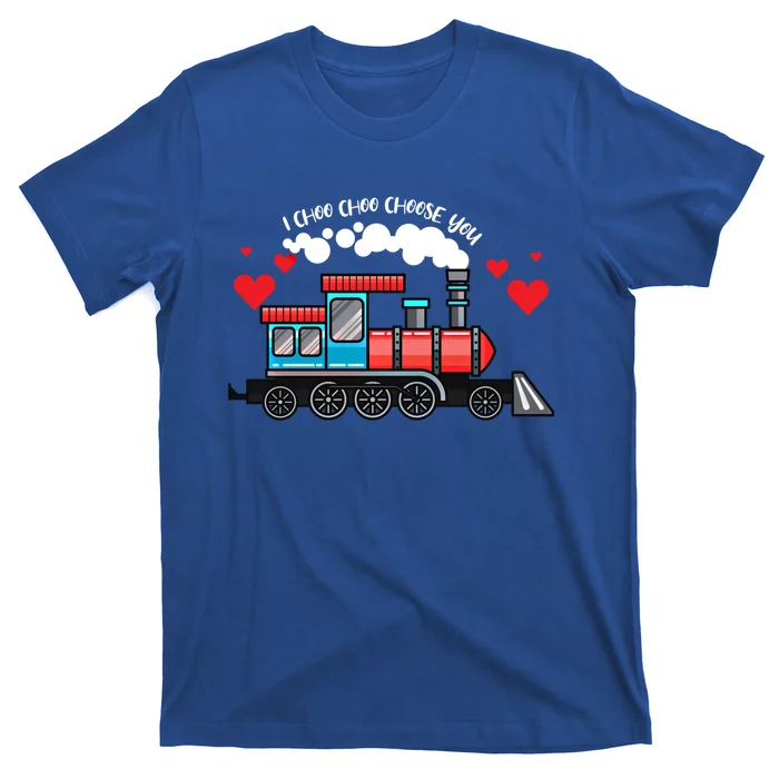 I Choo Choose You Valentines Day Train Heart Lovers Great Gift T-Shirt