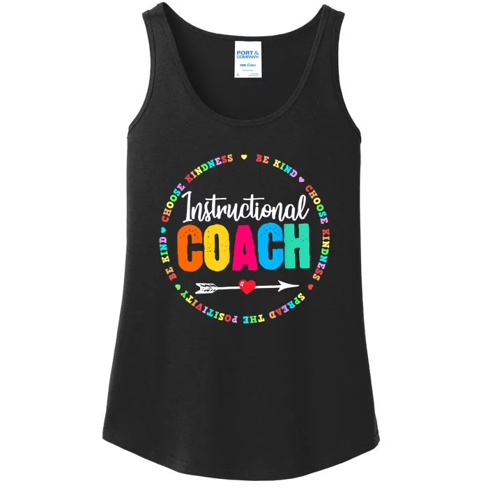 Instructional Coach Crew Back To School Matching Group Ladies Essential Tank