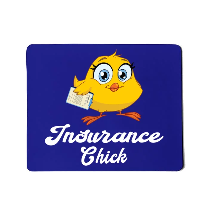 Insurance Chick Cute Gift Funny Insurance Agent Gift Mousepad