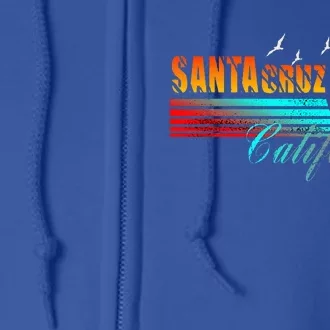 In California City Santa Cruz 70s 80s Full Zip Hoodie