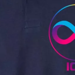 Internet Computer Cryptocurrency Logo Softstyle Adult Sport Polo