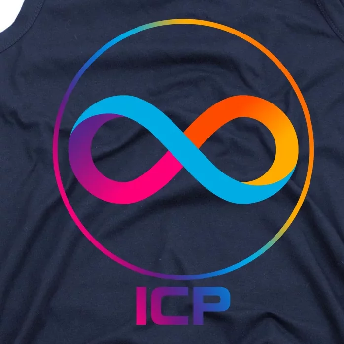 Internet Computer Cryptocurrency Logo Tank Top