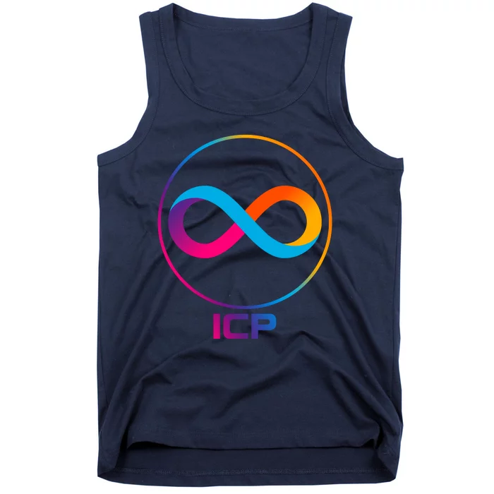 Internet Computer Cryptocurrency Logo Tank Top