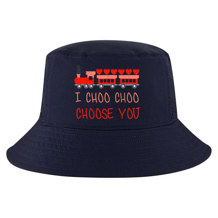 I Choo Choo Choose You Train Valentines Day Boys Cool Comfort Performance Bucket Hat