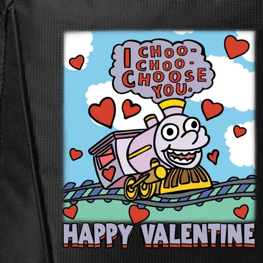 I Choo Choo Choose You Happy ValentineS Day The Sim!Pson Choo Choo Choo City Backpack