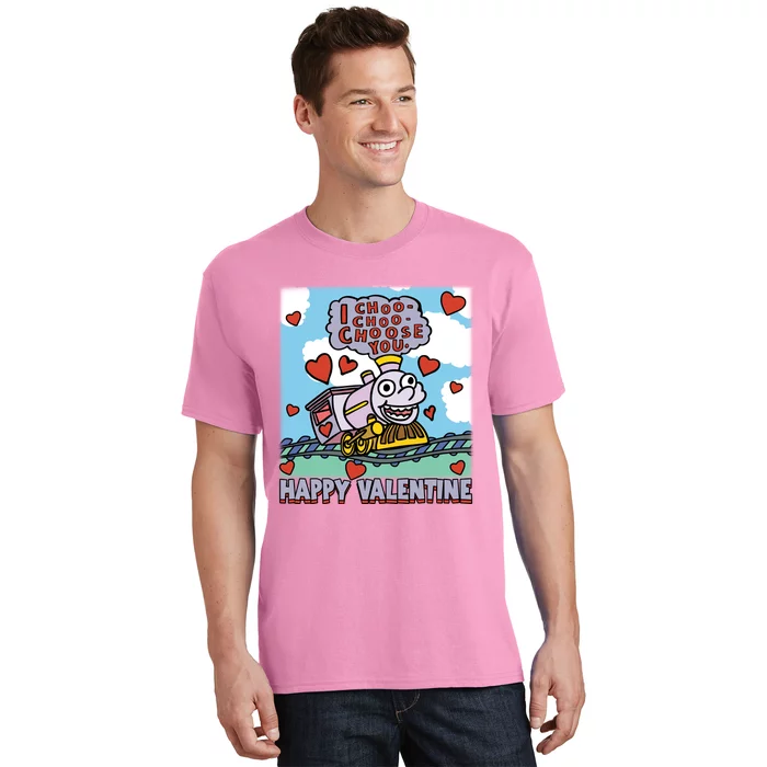 I Choo Choo Choose You Happy ValentineS Day The Sim!Pson Choo Choo Choo T-Shirt