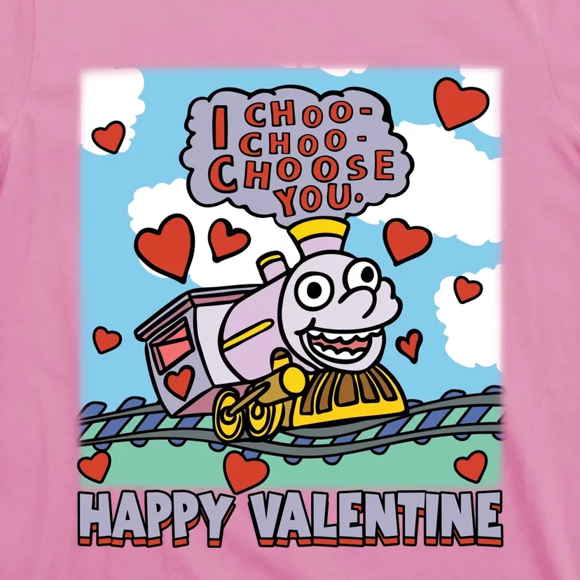 I Choo Choo Choose You Happy ValentineS Day The Sim!Pson Choo Choo Choo T-Shirt