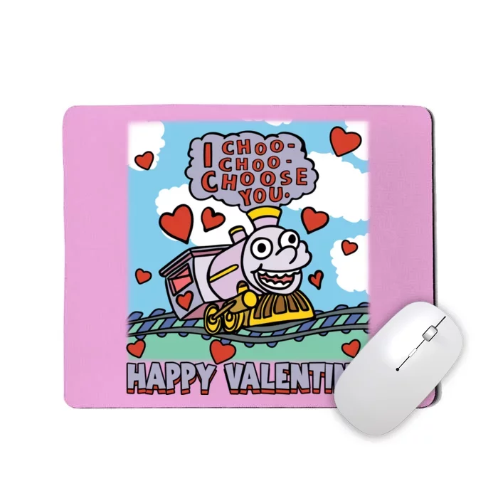 I Choo Choo Choose You Happy ValentineS Day The Sim!Pson Choo Choo Choo Mousepad