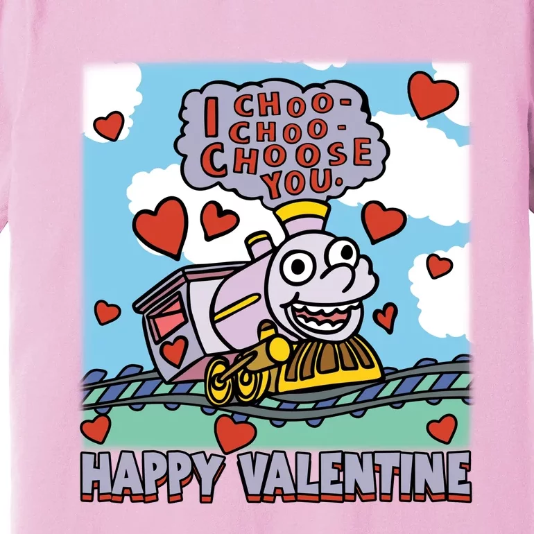 I Choo Choo Choose You Happy ValentineS Day The Sim!Pson Choo Choo Choo Premium T-Shirt