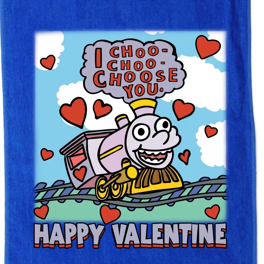 I Choo Choo Choose You Happy ValentineS Day The Sim!Pson Choo Choo Choo Platinum Collection Golf Towel