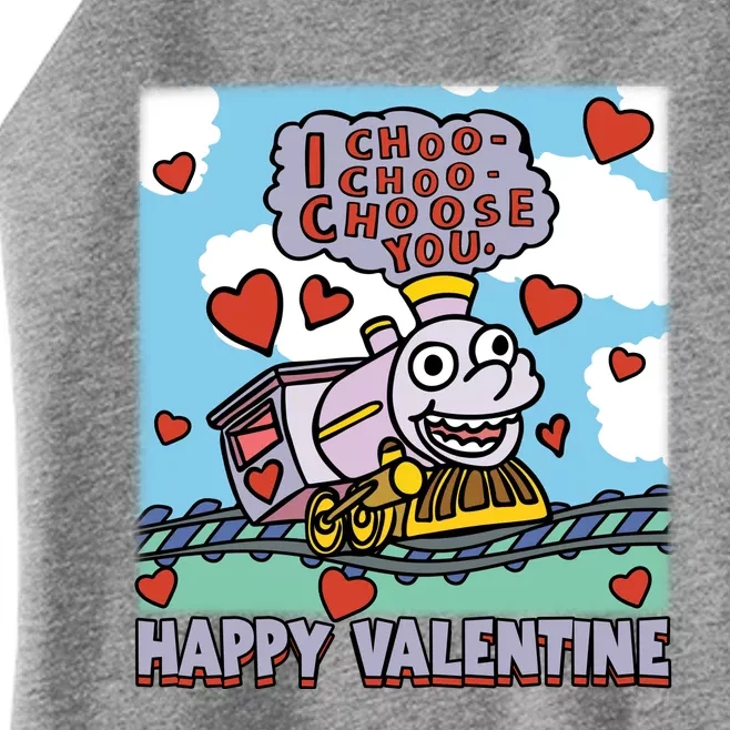 I Choo Choo Choose You Happy ValentineS Day The Sim!Pson Choo Choo Choo Women’s Perfect Tri Rocker Tank