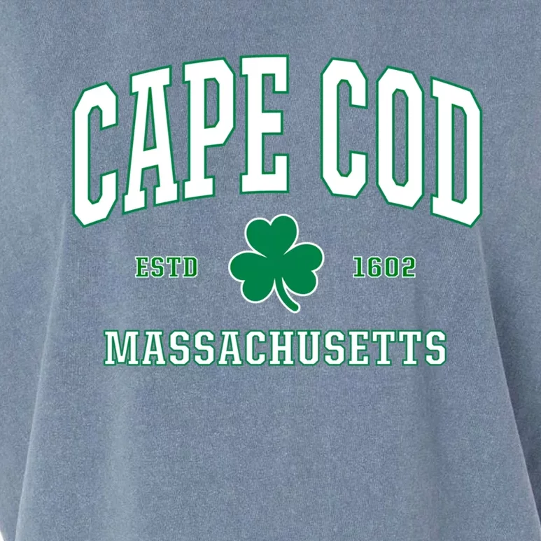 Irish Cape Cod Gift St Patricks Day Gift Mass Usa Garment-Dyed Women's Muscle Tee