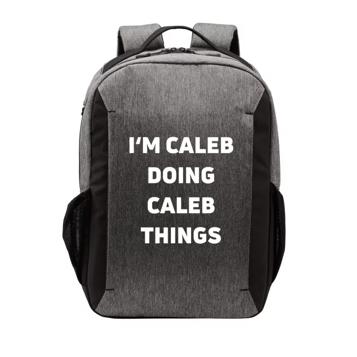 IM Caleb Doing Caleb Things Funny Vector Backpack