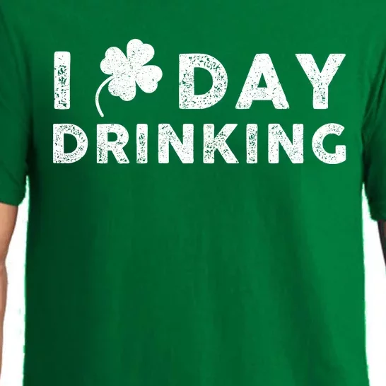 I Clover Day Drinking St Patrick Day Funny Pajama Set