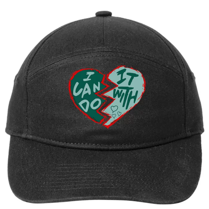 I Can Do It With Broken Heart 7-Panel Snapback Hat