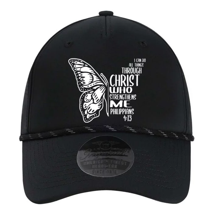 I Can Do All Things Through Christ Butterfly Performance The Dyno Cap