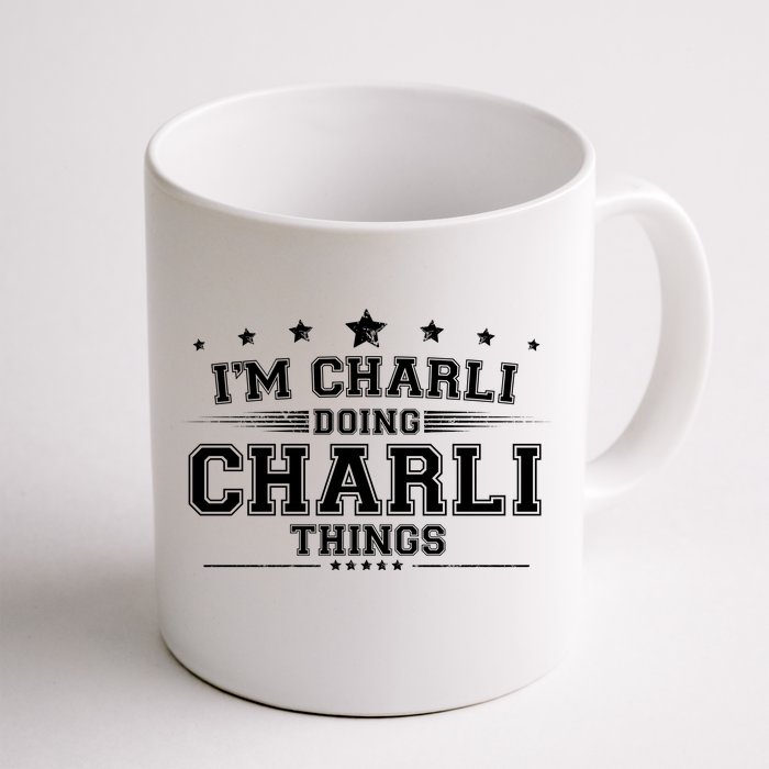 Im Charli Doing Charli Things Front & Back Coffee Mug