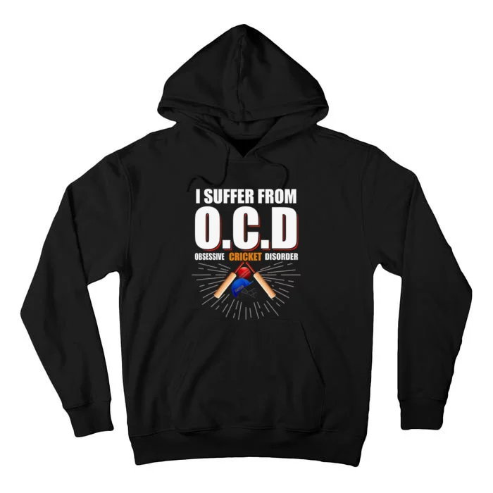 Indian Cricketer Dhoni 7 Cricket Lover Fan Sports Lover Tall Hoodie