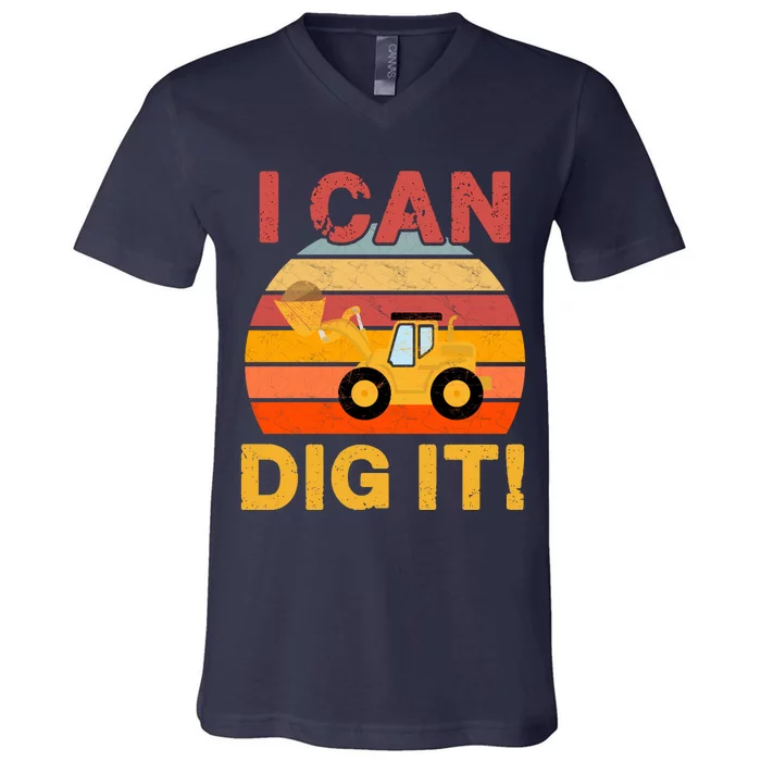 I Can Dig It! V-Neck T-Shirt