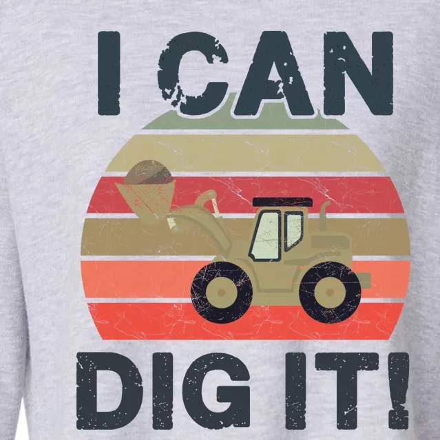 I Can Dig It! Cropped Pullover Crew