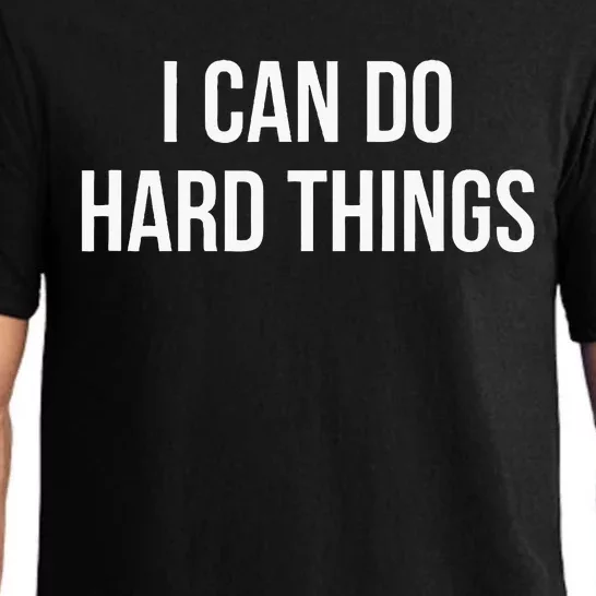 I Can Do Hard Things Pajama Set