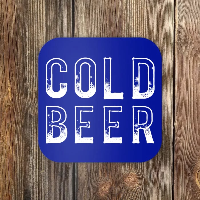 Ice Cold Beer Coaster