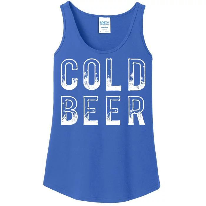 Ice Cold Beer Ladies Essential Tank