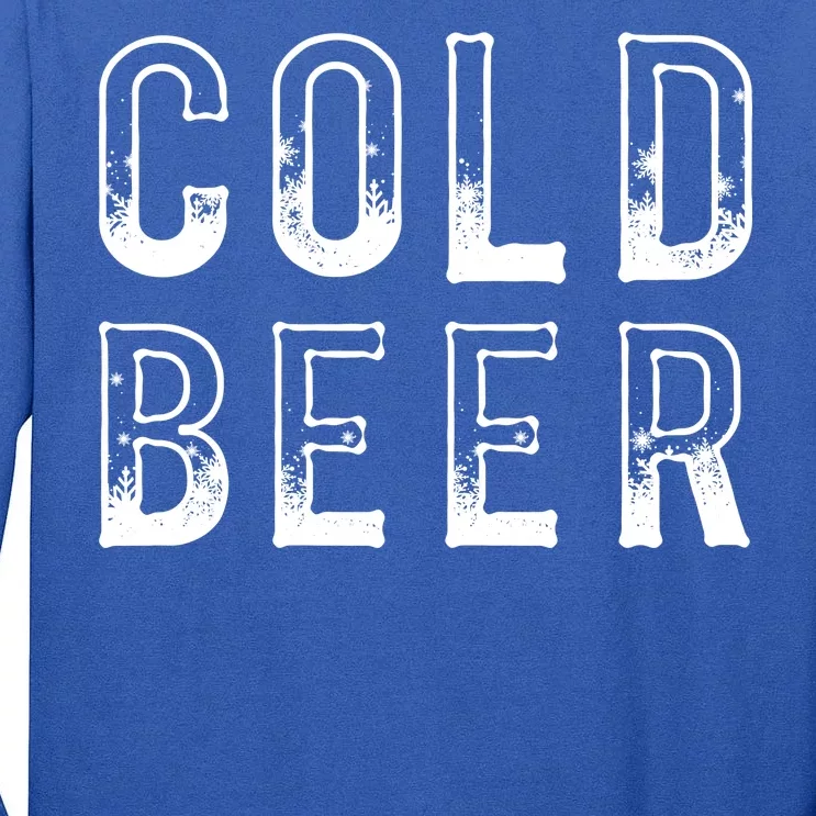 Ice Cold Beer Tall Long Sleeve T-Shirt