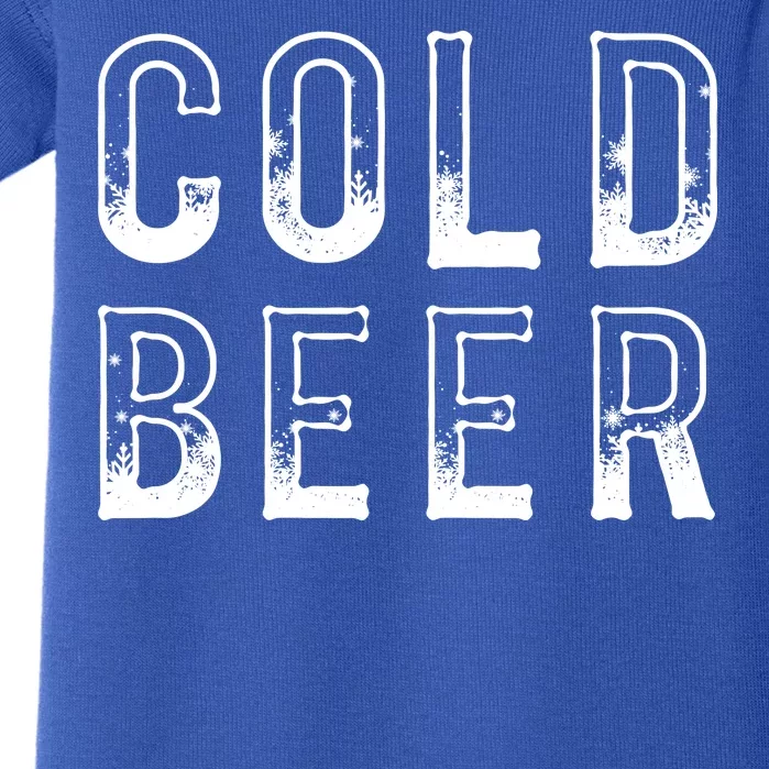 Ice Cold Beer Baby Bodysuit