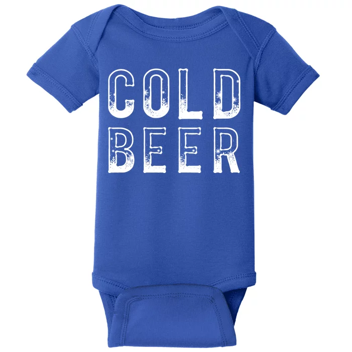 Ice Cold Beer Baby Bodysuit