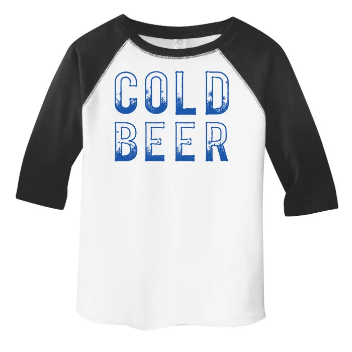 Ice Cold Beer Toddler Fine Jersey T-Shirt