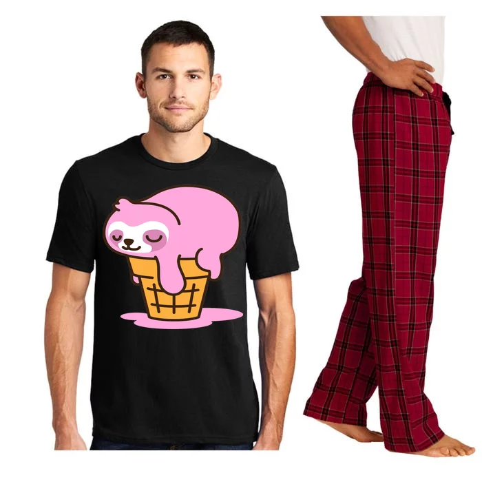 Ice Cream Sloth Cute Pajama Set