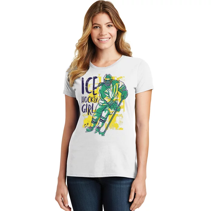 Ice Hockey Girl Women's T-Shirt