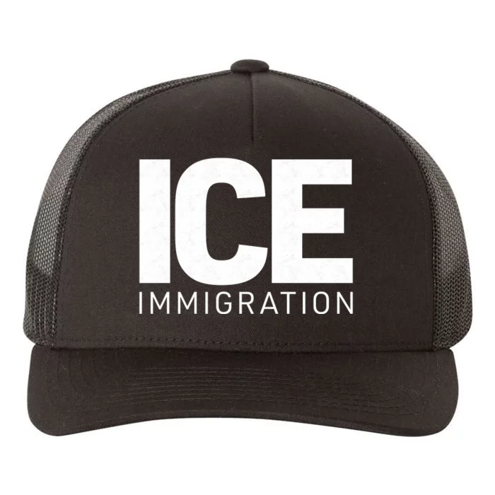 ICE Immigration Yupoong Adult 5-Panel Trucker Hat