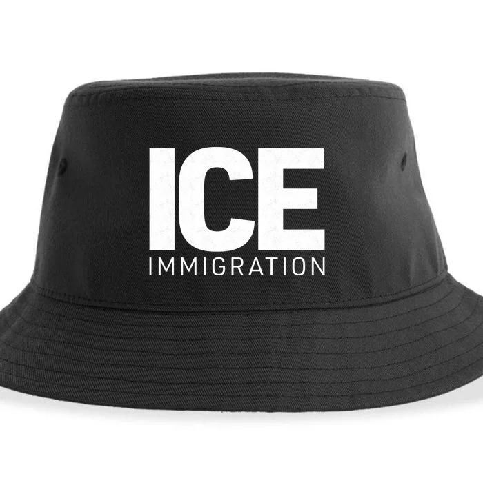 ICE Immigration Sustainable Bucket Hat