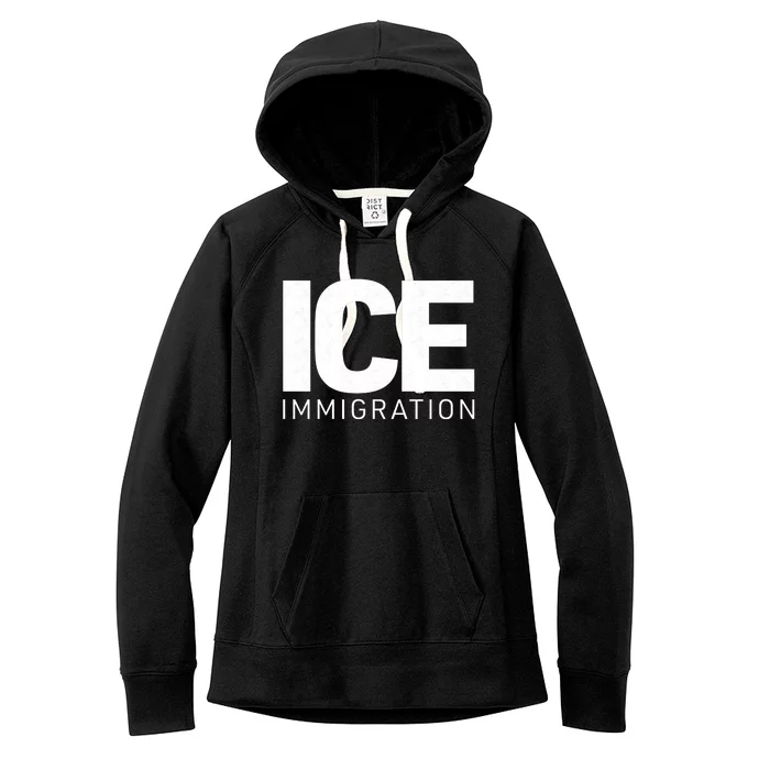 ICE Immigration Women's Fleece Hoodie