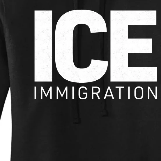 ICE Immigration Women's Pullover Hoodie