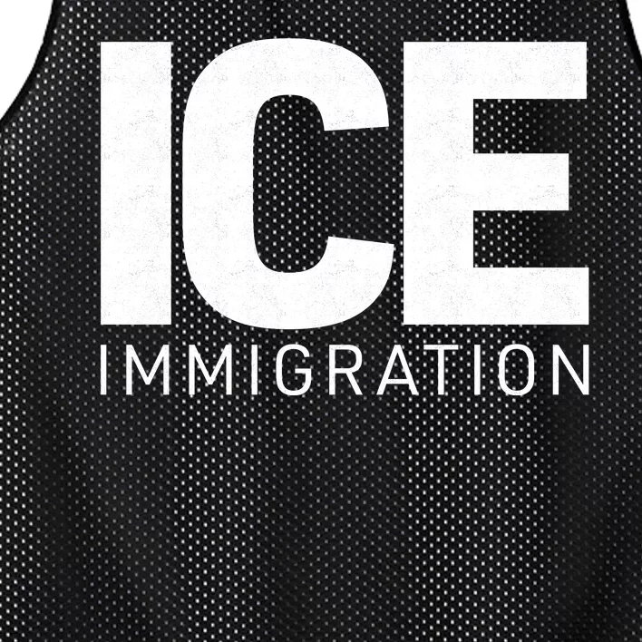 ICE Immigration Mesh Reversible Basketball Jersey Tank