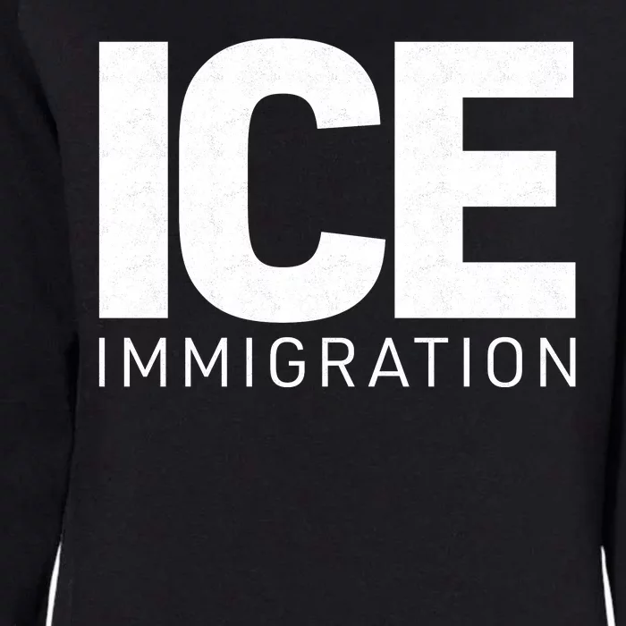 ICE Immigration Womens California Wash Sweatshirt