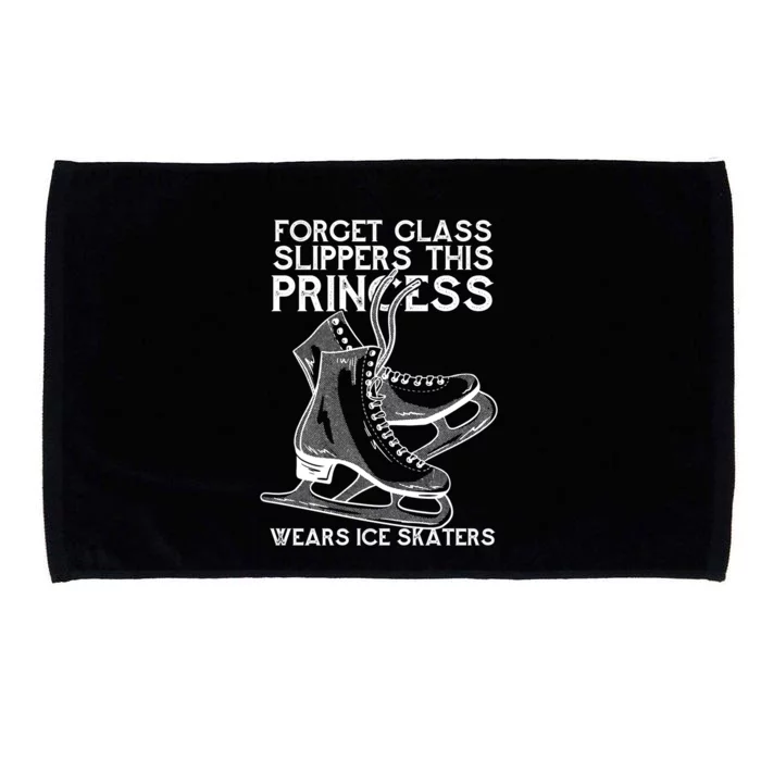 Ice Skating Princess Microfiber Hand Towel