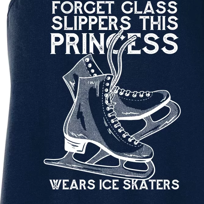 Ice Skating Princess Women's Racerback Tank