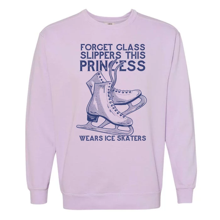 Ice Skating Princess Garment-Dyed Sweatshirt