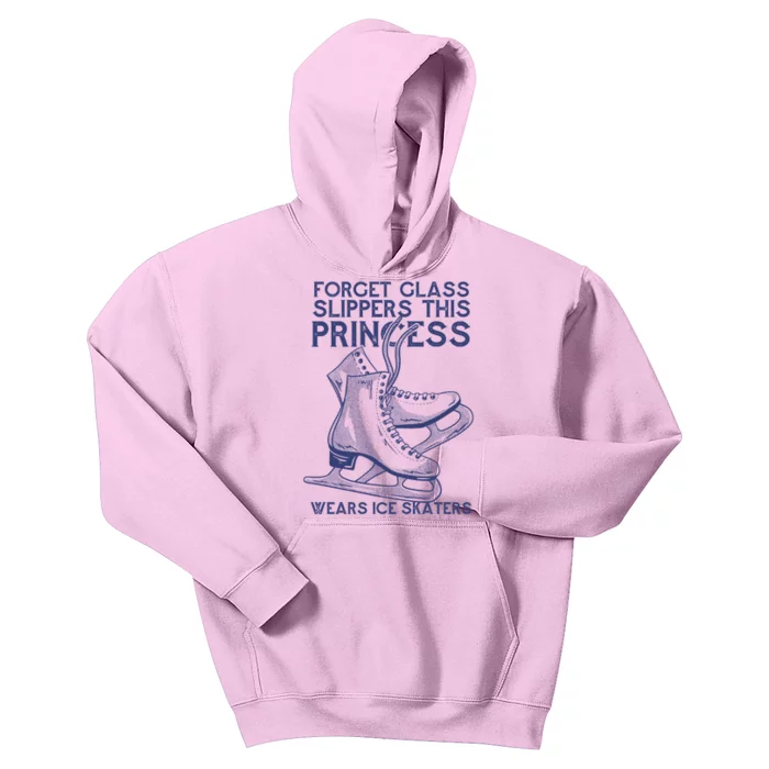 Ice Skating Princess Kids Hoodie