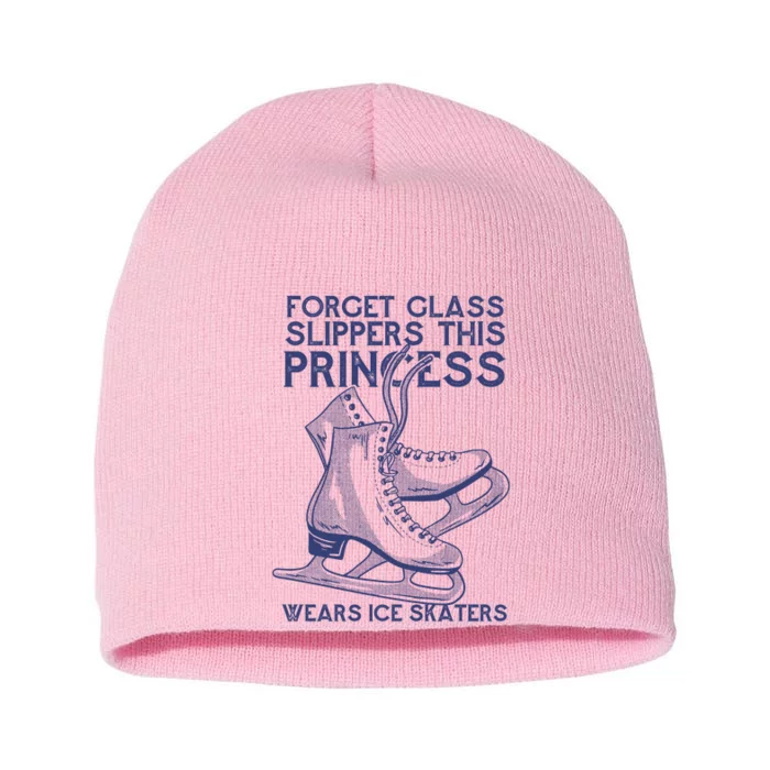 Ice Skating Princess Short Acrylic Beanie