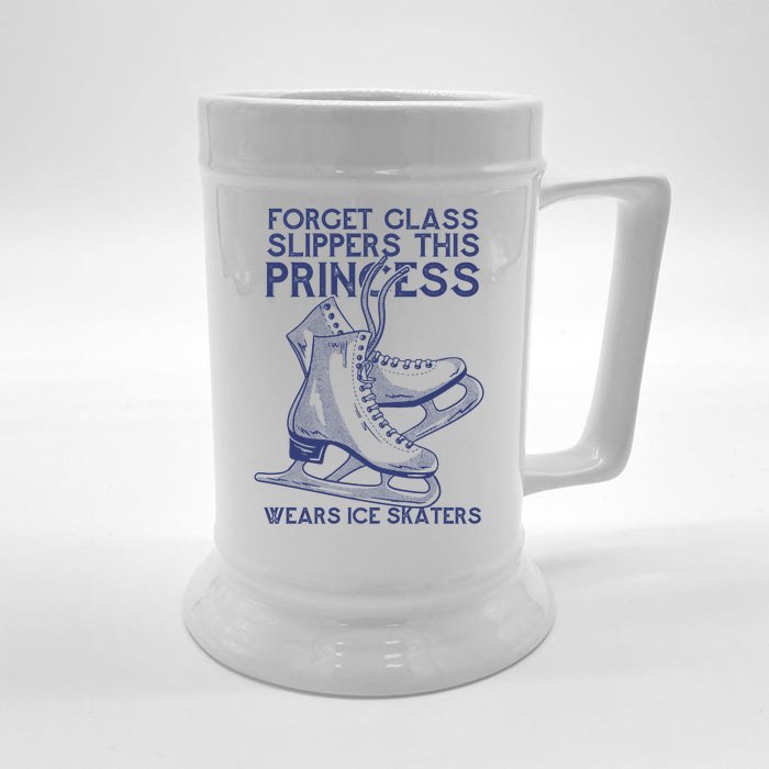 Ice Skating Princess Front & Back Beer Stein