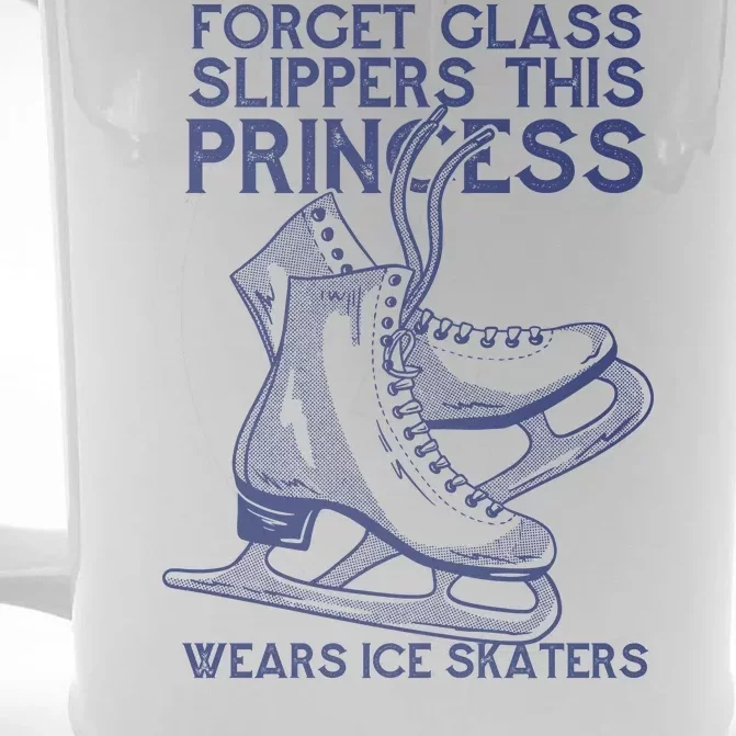 Ice Skating Princess Front & Back Beer Stein