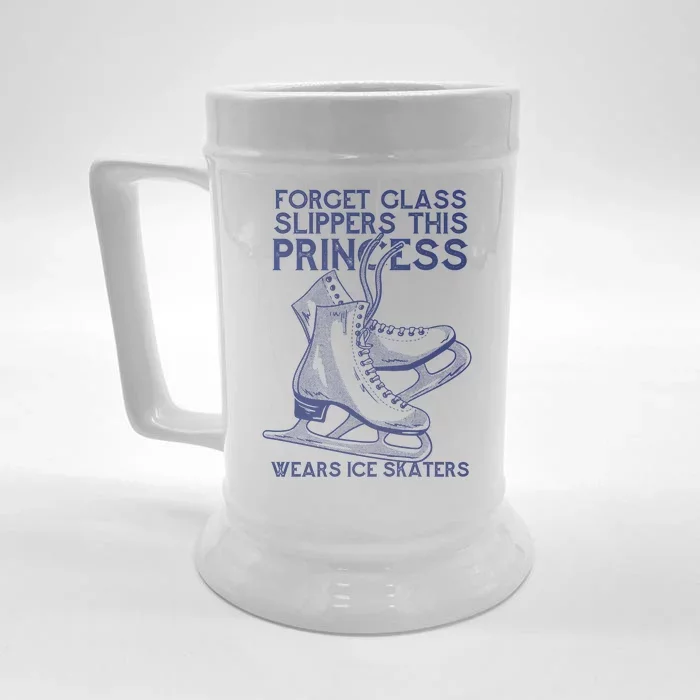 Ice Skating Princess Front & Back Beer Stein